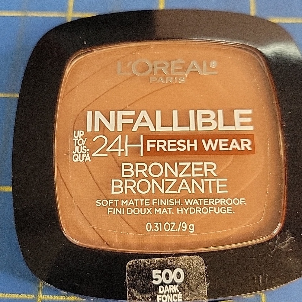 L'Oreal Infallible 24H Fresh Wear Bronzer - 500 Dark New